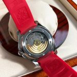 Patek Philippe Aquanaut – Women's Black Dial with Diamond Bezel and Red Rubber Strap, Automatic Movement - 图片 7