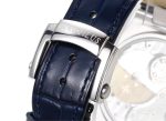 Patek Philippe Nautilus – Men's Blue Sunburst Dial with Perpetual Calendar, Stainless Steel Case and Blue Alligator Strap - 图片 9