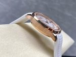 Patek Philippe Aquanaut – Women's White Dial with 18K Rose Gold Case and Diamond Bezel, Rubber Strap - 图片 5