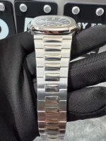 Patek Philippe Nautilus – Men's Black Dial with Perpetual Calendar, Moon Phase, and Stainless Steel Case & Bracelet - 图片 5