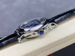 Patek Philippe Calatrava – Men's Blue Dial with Moon Phase, Stainless Steel Case, and Black Alligator Strap - 图片 7