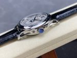 Patek Philippe Calatrava – Men's Silver Dial with Moon Phase, Stainless Steel Case, and Black Alligator Strap - 图片 6