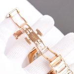 Patek Philippe Calatrava – Women's Rose Gold Bracelet Watch with White Dial and Date Display - 图片 8