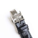 Longines Conquest – Men's Stainless Steel Automatic Watch with Black Dial, Rose Gold Accents, and Black Alligator Strap - 图片 9