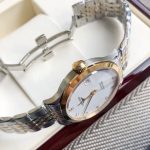 Longines Master Collection – Men's Two-Tone Stainless Steel Automatic Chronometer Watch with White Dial and Diamond Hour Markers - 图片 5