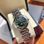 Longines DolceVita – Women's Two-Tone Stainless Steel Watch with Green Gradient Dial, Moon Phase, and Roman Numerals - 图片 4