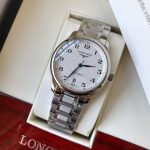 Longines Master Collection – Men's Two-Tone Stainless Steel Automatic Watch with Cream Dial, Arabic Numerals, and Date Window - 图片 4