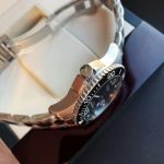 Longines HydroConquest – Men's Stainless Steel Automatic Diver Watch with Black Dial, Rotating Bezel, and Date Window - 图片 4