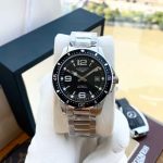 Longines HydroConquest – Men's Two-Tone & Stainless Steel Automatic Diver Watches with Black Dial, Rotating Bezel, and Date Window - 图片 2