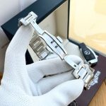 Longines HydroConquest – Men's Two-Tone & Stainless Steel Automatic Diver Watches with Black Dial, Rotating Bezel, and Date Window - 图片 8