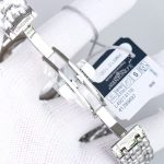 Longines Master Collection – Women's Stainless Steel Automatic Watch with White Dial, Diamond Hour Markers, and Bracelet - 图片 8