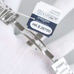 "Longines Master Collection – Men's Stainless Steel Automatic Watch with Blue Sunburst Dial, Diamond Hour Markers, and Moon Phase Display  " - 图片 6