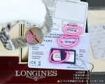 Longines Master Collection – Women's Stainless Steel Automatic Watch with White Dial, Diamond Hour Markers, and Date Window - 图片 8