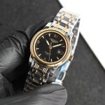 Longines Master Collection – Women's Two-Tone Stainless Steel Automatic Watch with Black Dial, Gold Accents, and Date Window - 图片 3