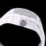 Richard Mille-Style Luxury Skeleton Watch – White Ceramic Case, Full Skeleton Movement, Black Dial - 图片 7