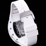 Richard Mille-Style Luxury Skeleton Watch – White Ceramic Case, Full Skeleton Movement, Black Dial - 图片 9