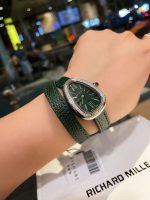 Bvlgari Serpenti – Women's Diamond-Encrusted Teardrop Watch with Black Alligator Strap and White Dial - 图片 8