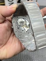 Bvlgari Octo – Men's Stainless Steel Watch with Silver Dial, Octagonal Case, and Integrated Bracelet - 图片 5