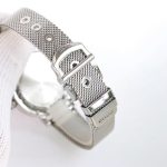 IWC Schaffhausen Women's Watch with Green Dial and Mesh Bracelet – Elegant Swiss Timepiece with Free Leather Strap - 图片 3