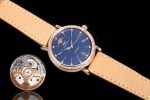 IWC Schaffhausen Women's Automatic Watch with Blue Dial, Moon Phase & Diamond Bezel – Elegant Swiss Timepiece - 图片 2