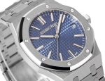 Audemars Piguet Royal Oak – Men's Blue Tapisserie Dial with Stainless Steel Case and Integrated Bracelet, Automatic Movement - 图片 6