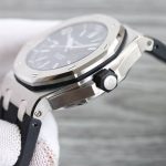 Audemars Piguet Royal Oak Offshore – Men's Black Dial with Stainless Steel Case and Rubber Strap, 300m Water Resistance - 图片 3