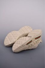 Gucci Beige Chunky Sneakers – Oversized Logo, Signature Web Stripe, Original Box & Dust Bag - 图片 9