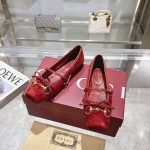 Gucci Mary Jane Flats – Multiple Colors Available, Horsebit Buckle & Bow Detail, Original Box & Dust Bag - 图片 5