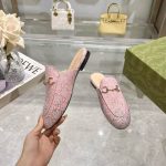 Gucci Crystal-Embellished Loafers – Sparkling Rhinestone Design, Horsebit Buckle, Multiple Colors, Original Box & Dust Bag - 图片 8