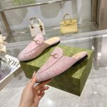 Gucci Crystal-Embellished Loafers – Sparkling Rhinestone Design, Horsebit Buckle, Multiple Colors, Original Box & Dust Bag - 图片 6