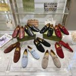 Gucci Horsebit Loafers – Multiple Colors & Materials, Iconic Gold Buckle, Original Box & Dust Bag