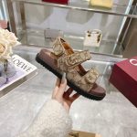"Gucci GG Monogram Sandals – Double Strap, Signature Pattern, Chunky Sole, Original Box & Dust Bag  " - 图片 4