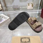 Gucci Double-Strap Sandals – Multiple Colors, GG Monogram & Crystal Embellishments, Original Box & Dust Bag - 图片 5
