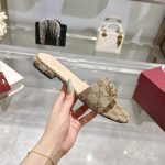 Gucci GG Logo Slides – Beige Monogram or Red Crystal, Double G Buckle, Original Box & Dust Bag (Choose One) - 图片 7