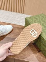 Gucci All-White Leather Sneakers – Clean Minimalist Design, Premium Craftsmanship, Signature Branding - 图片 2