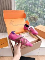 Louis Vuitton pink & Brown Monogram Sneakers – Classic Colorway, Iconic Design, Everyday Luxury