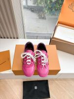 Louis Vuitton pink & Brown Monogram Sneakers – Classic Colorway, Iconic Design, Everyday Luxury - 图片 3