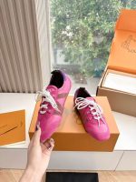 Louis Vuitton pink & Brown Monogram Sneakers – Classic Colorway, Iconic Design, Everyday Luxury - 图片 7