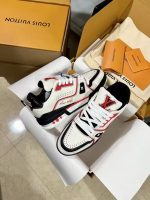 Louis Vuitton Sneakers – Luxury Designer Shoes, Premium Leather, Iconic LV Logo, Chunky Sole, Fashion Statement - 图片 7