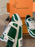 Louis Vuitton Sneakers – Luxury Designer Shoes, Premium Leather, Iconic LV Logo, Chunky Sole, Fashion Statement - 图片 6