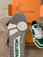 Louis Vuitton Sneakers – Luxury Designer Shoes, Premium Leather, Iconic LV Logo, Chunky Sole, Fashion Statement - 图片 3