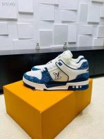 Louis Vuitton Sneakers – Luxury Designer Shoes, Premium Leather, Iconic LV Logo, Chunky Sole, Fashion Statement - 图片 8