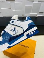 Louis Vuitton Sneakers – Luxury Designer Shoes, Premium Leather, Iconic LV Logo, Chunky Sole, Fashion Statement - 图片 5