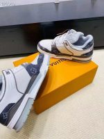 Louis Vuitton Sneakers – Luxury Designer Shoes, Premium Leather, Iconic LV Logo, Chunky Sole, Fashion Statement - 图片 8