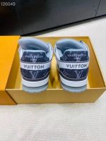 Louis Vuitton Sneakers – Luxury Designer Shoes, Premium Leather, Iconic LV Logo, Chunky Sole, Fashion Statement - 图片 7
