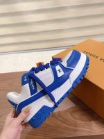 Louis Vuitton Sneakers – Luxury Designer Shoes, Premium Leather, Iconic LV Logo, Chunky Sole, Fashion Statement - 图片 6