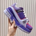 Louis Vuitton Sneakers – Luxury Designer Shoes, Premium Leather, Iconic LV Logo, Chunky Sole, Fashion Statement - 图片 7