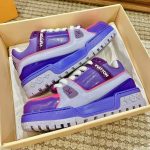 Louis Vuitton Sneakers – Luxury Designer Shoes, Premium Leather, Iconic LV Logo, Chunky Sole, Fashion Statement - 图片 4