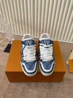 Louis Vuitton Sneakers – Luxury Designer Shoes, Premium Leather, Iconic LV Logo, Chunky Sole, Fashion Statement