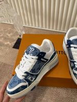 Louis Vuitton Sneakers – Luxury Designer Shoes, Premium Leather, Iconic LV Logo, Chunky Sole, Fashion Statement - 图片 4